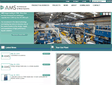 Tablet Screenshot of ams.ie
