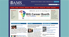 Desktop Screenshot of ams.org